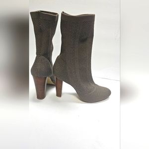 Charles by Charles David Beige Mesh Booties Heels.P#8